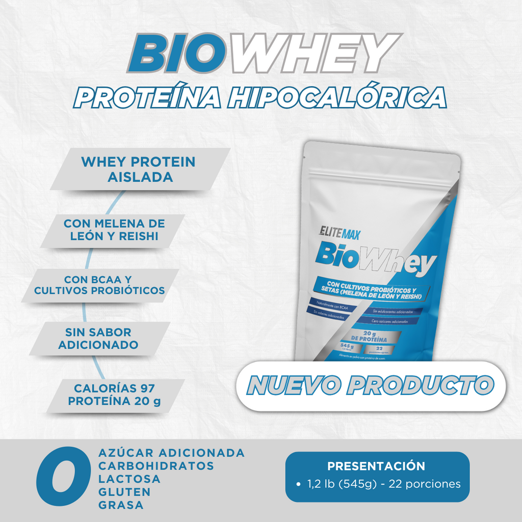 PROTEINA BIO WHEY 545g ELITEMAX