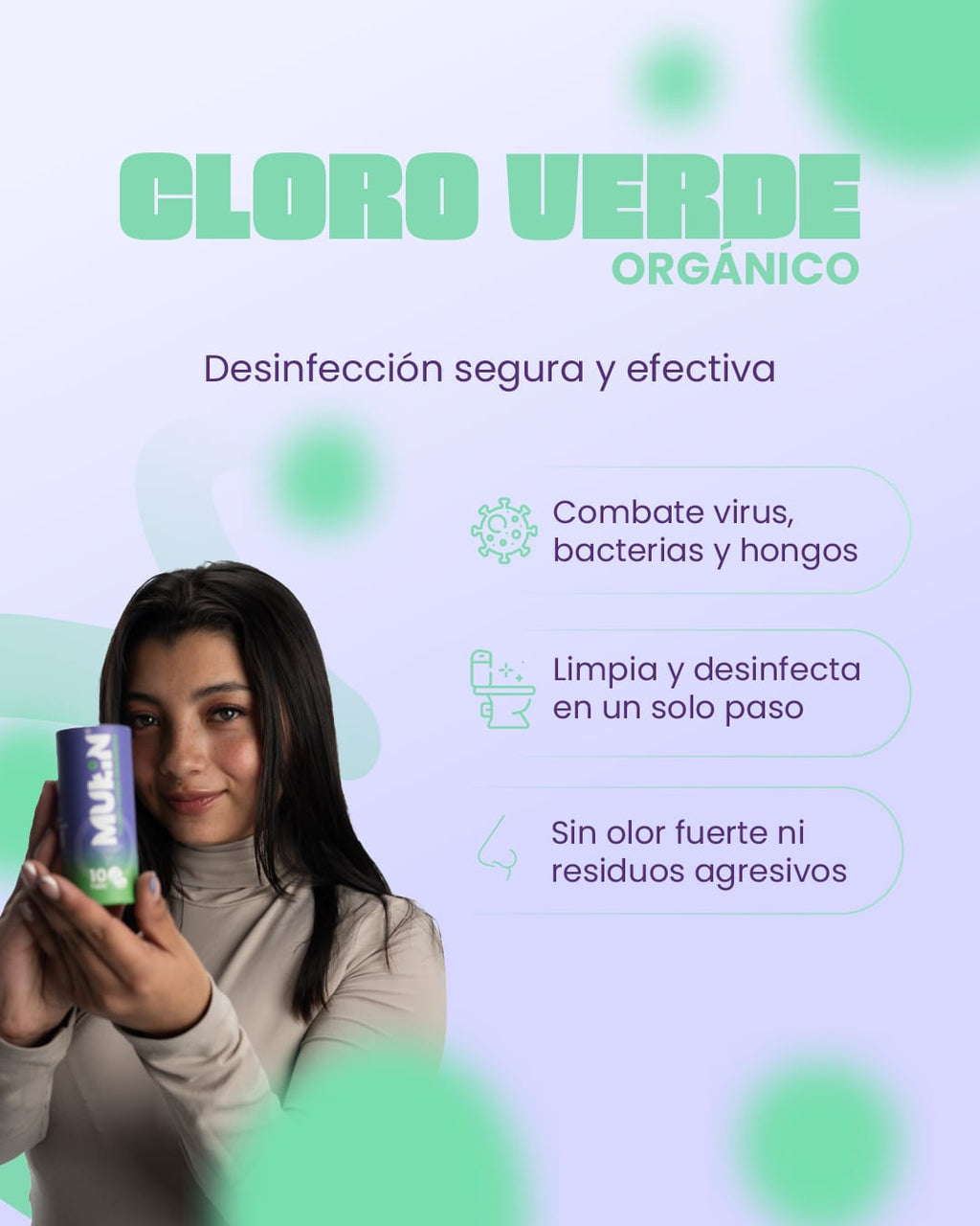 Mukin Cloro Verde Organico