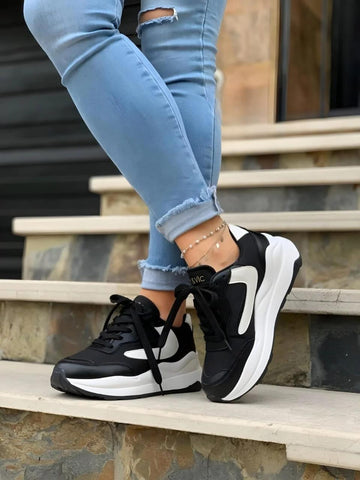 Tenis de mujer Reiser Negro - Tienda Utilize